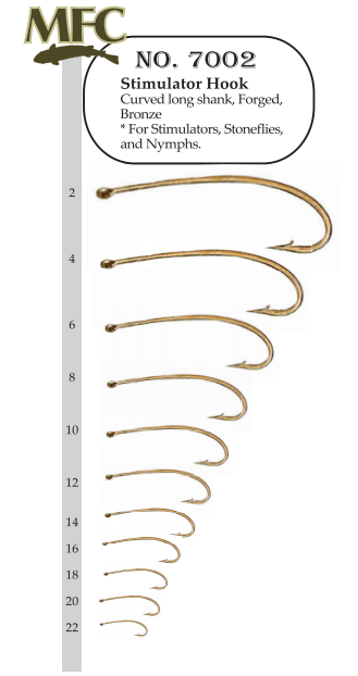 MFC 7002 Stimulator Hook -Bronze #10 / 100PK MFC 7002 Stimulator Hook -Bronze #10 / 100PK