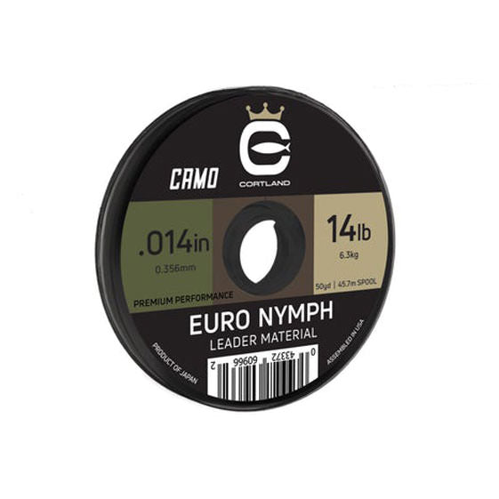 CORTLAND EURO NYMPH CAMO LEADER