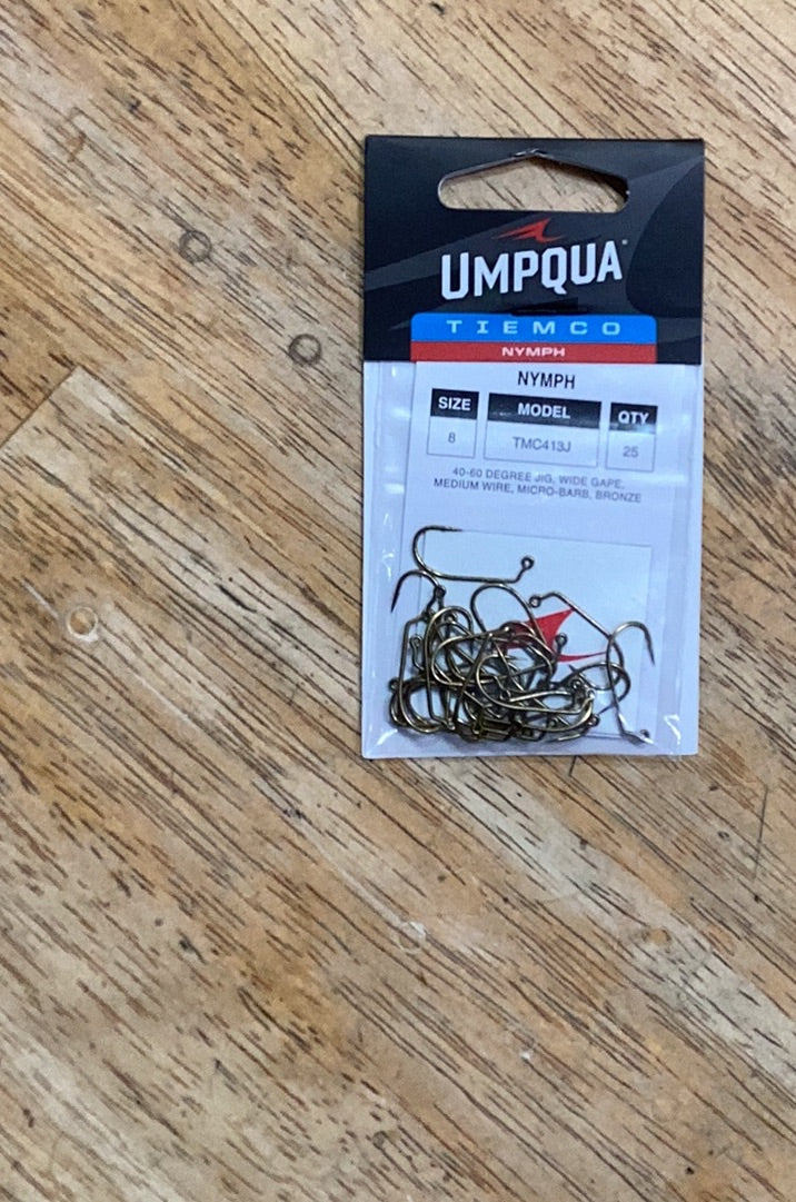 UMPQUA NYMPH HOOKS TMC 413J (25PK) 08
