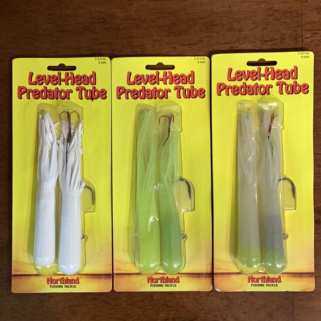 Northland Level-Head Predator Tube-White Northland Level-Head Predator Tube-White