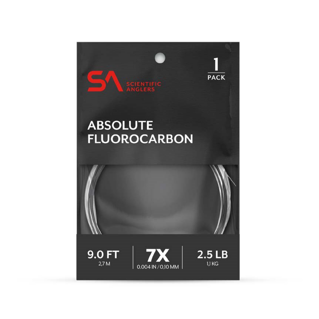 SA Absolute Fluorocarbon 9' Leaders