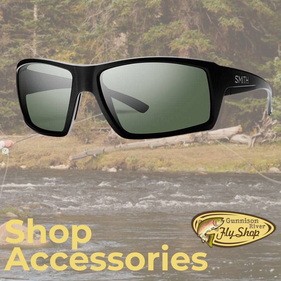 Gunnison fly shop megamenu shop accessories