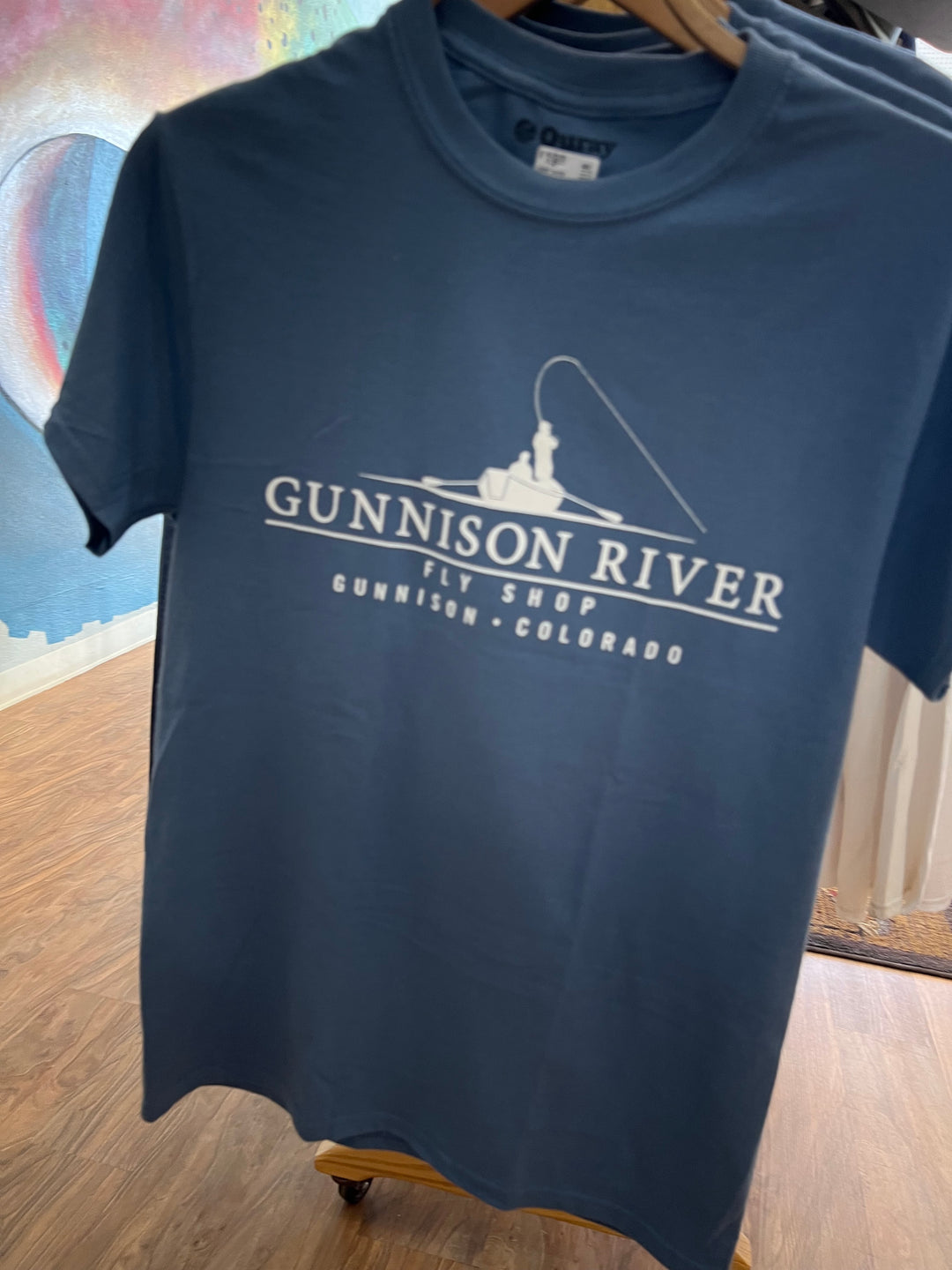 GRFS SHIRT NAVY FRONT LOGO