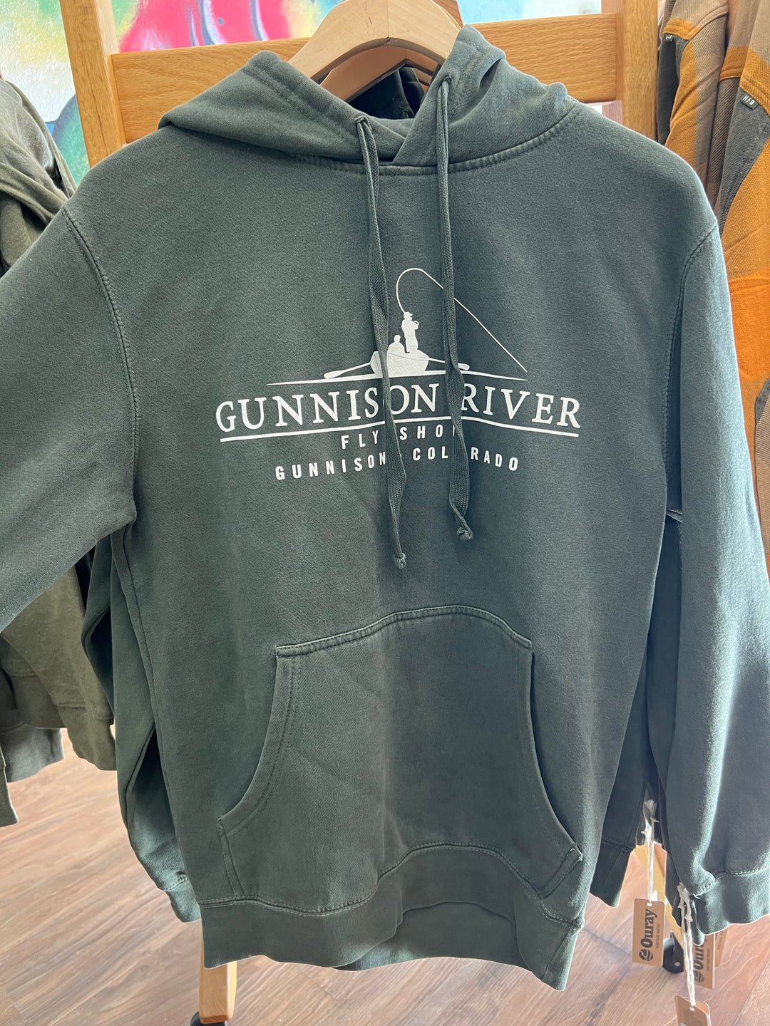 GRFS Pigment Dyed Hoodie-Everglade