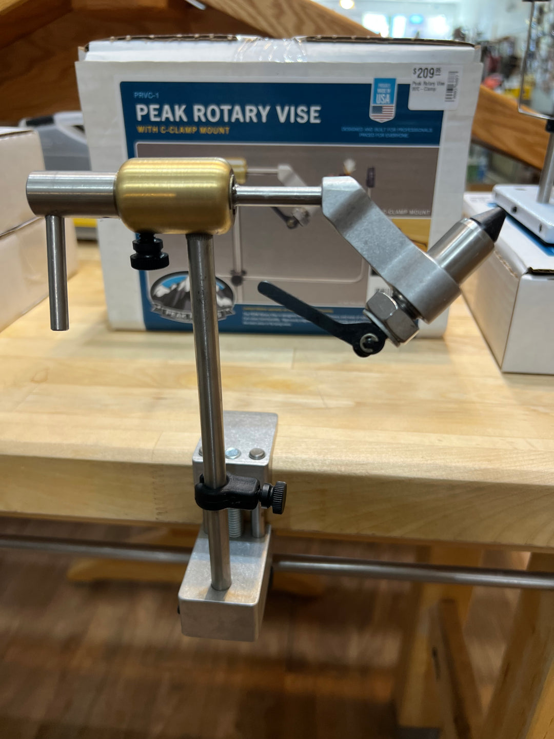 Peak Rotary Vise W/C-Clamp