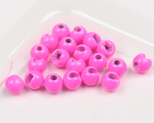 Hareline Slotted Tungsten Beads 20pk