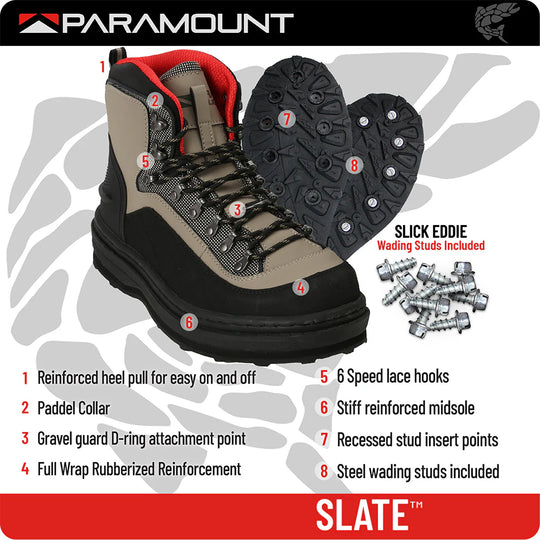 Paramount Slate Wading Boot
