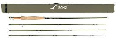 "Echo E3 9'0" #6 Fly Rod - Lightweight, High-Modulus Graphite, Med-Fast Action, Titanium Guides, 4 Grip Styles"