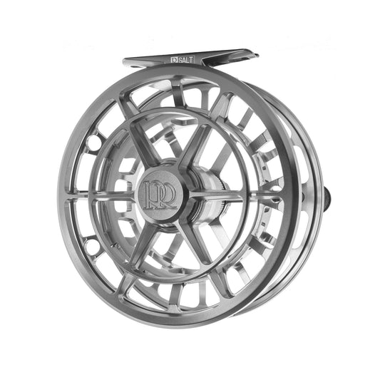 Ross Evolution R SALT 9/10 Reel Platinum - Saltwater Fly Reel with 16-Disc Sealed Drag System and Lightweight Frame