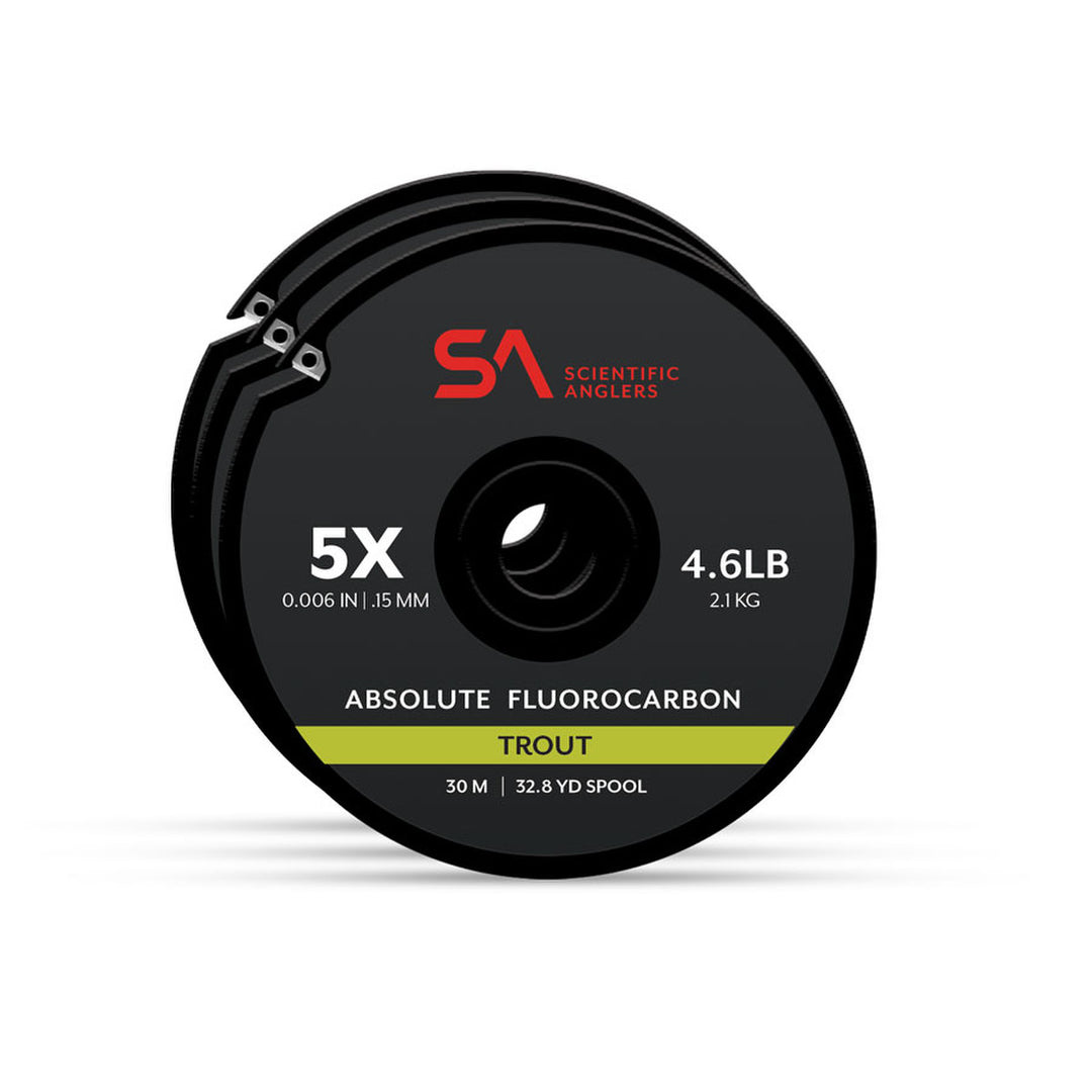 SA Absolute Fluorocarbon tippet 30M spool