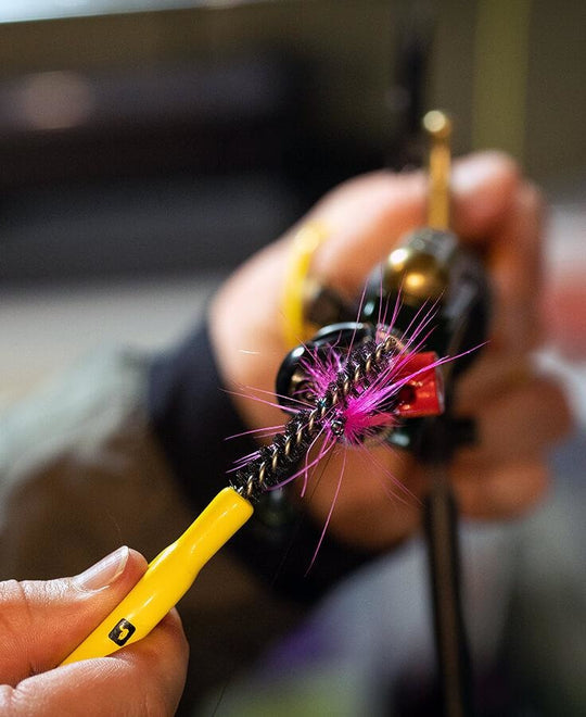 Loon Ergo Dubbing Brush - High-quality fly tying tool.