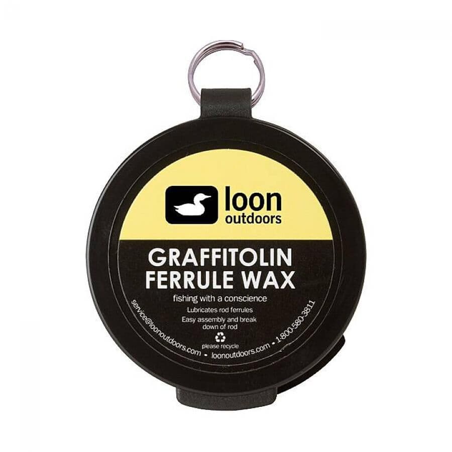 Loon Graffitolin Ferrule Wax Protect and Lubricate Your Fly Rod
