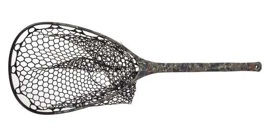 Fishpond Nomad Mid-Length Net - Lightweight and Durable Carbon Fiber/Fiberglass Composite Material - Waterproof and UV Protected - Rubber Bag Included