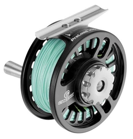 Cheeky PreLoad Fly Fishing Reel - 2-4wt Black/Gunmetal