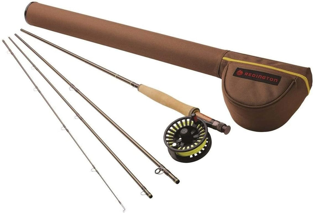 Redington 590-4 Path II OUTFIT W/ CROSSWATER REEL 5 WT 9'0"" 4PC ON SALE NOW! - Medium-Fast Action Graphite Fly Rod