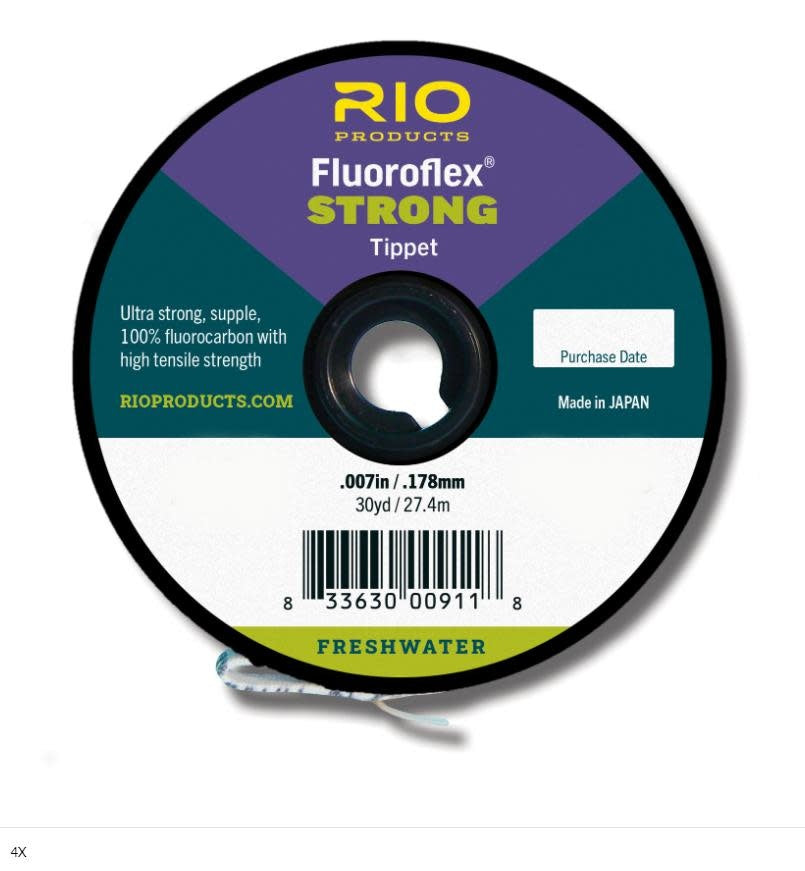 RIO Fluoroflex Strong Tippet - High Strength & Knotability