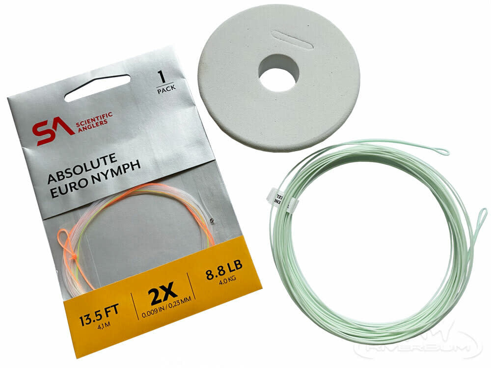 Scientific Anglers Euro Nymph Kit - Euro Nymphing Setup Conversion Kit with 20' Floating Nymph Tip, Leader, and Storage Spool