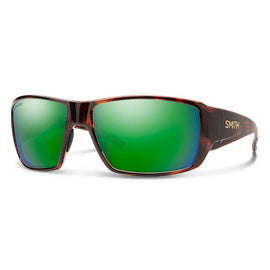 Smith Guide's Choice Tortoise ChromaPop Glass Polarized Green Mirror sunglasses