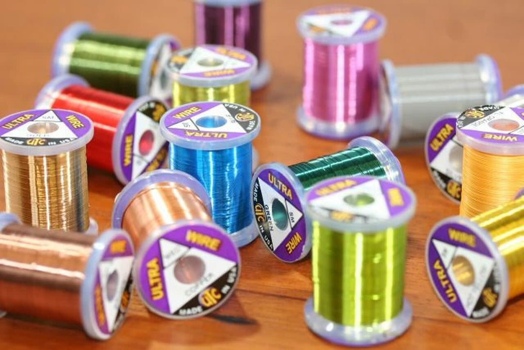 Ultra Wire - Non Tarnishing Copper Wire for Fly Tying - Wide Range of Colors and Sizes