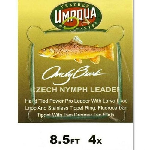Umpqua Czech Nymph Leader 8.5' 4x - Easy Czech Nymph Rigging Solution