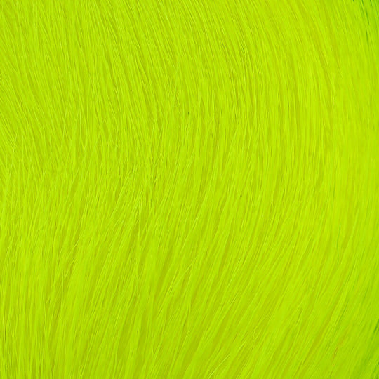 Deer Belly Hair Dyed From White