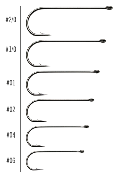 MFC Wide Gap Streamer Hook - 25 Pack