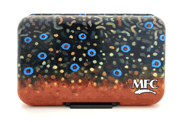 MFC Poly Fly Box - Sundells Brook Trout skin