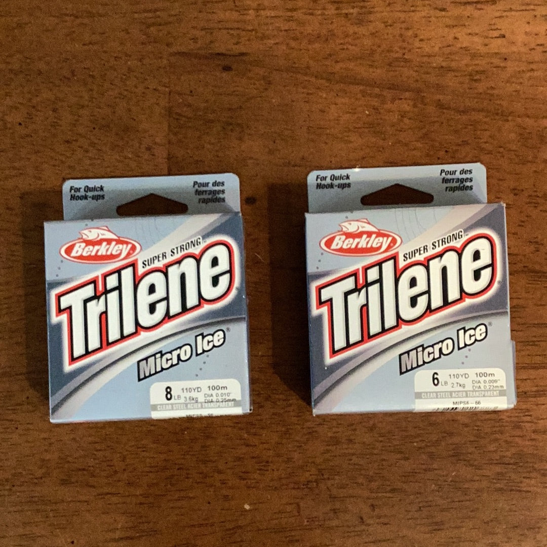 Trilene Micro Ice Monofilament 110yd