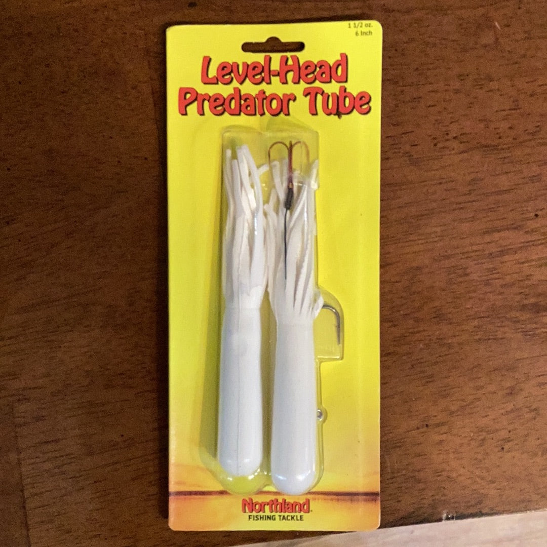 6 1 2 foot long mailing tube for fishing poles Northland Level-Head Predator Tube-White