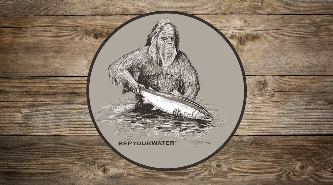 RYW Squatch and Release Sticker - Round: Sustainable Fishing Gear Collection
