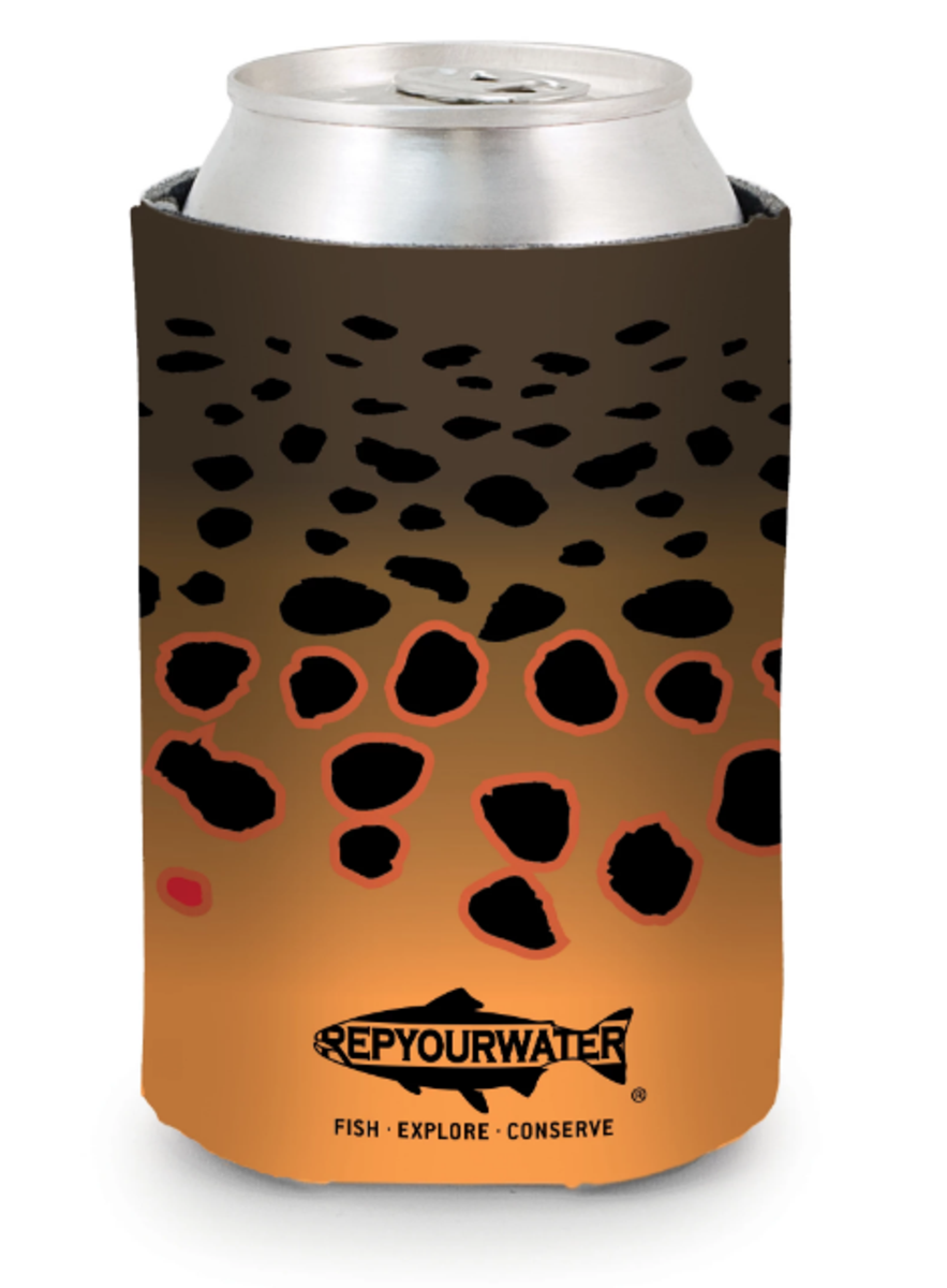 RYW Can Cooler - Brown Trout