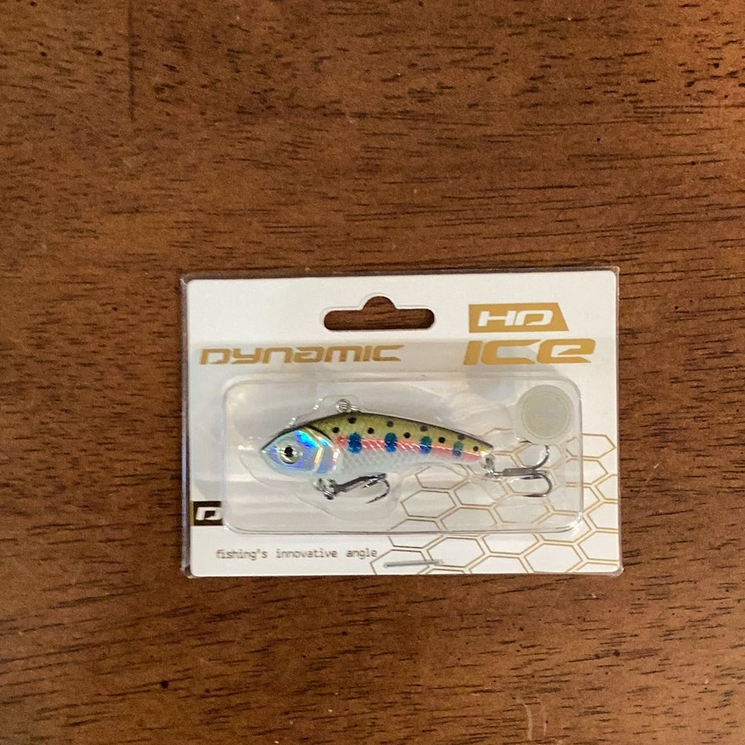 dynamic ice fishing lures Dynamic Lures HD Ice RB Trout V2