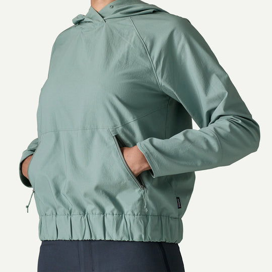 Patagonia W's Swift Drift Sun Hoody - Blue Sage
