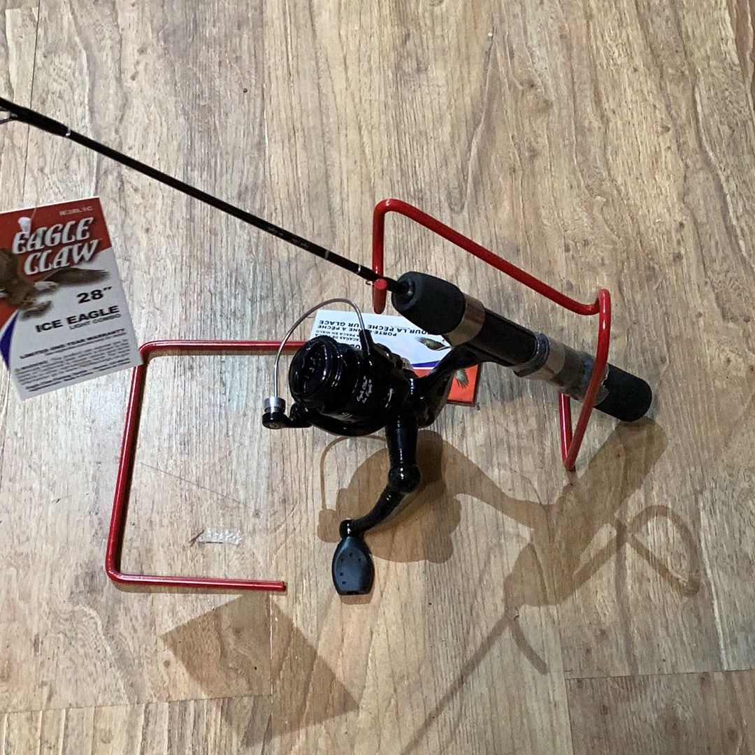ice fishing rod holder Shappell Jet Sled Holders you can hook up your fishing rod to a rod holder and keep your hands open while you wait Brocraft Ice Fishing Tip-Ups/Ice Fishing