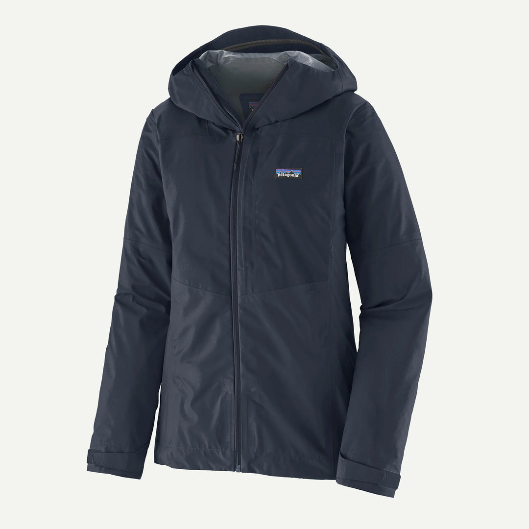 Patagonia W's Boulder Fork Rain Jacket - Smolder Blue