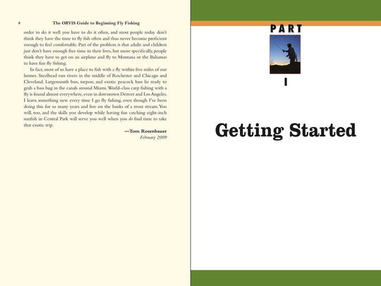 Orvis Guide to Beginning Fly Fishing by Tom Rosenbauer: Paperback; 208 pages / English