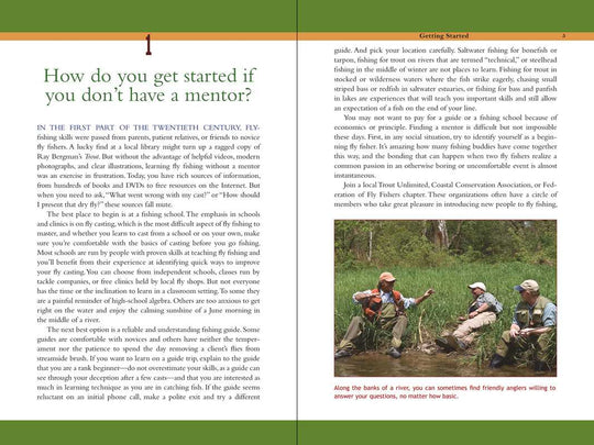 Orvis Guide to Beginning Fly Fishing by Tom Rosenbauer: Paperback; 208 pages / English