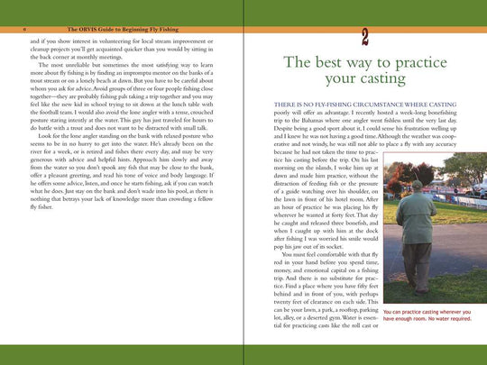 Orvis Guide to Beginning Fly Fishing by Tom Rosenbauer: Paperback; 208 pages / English