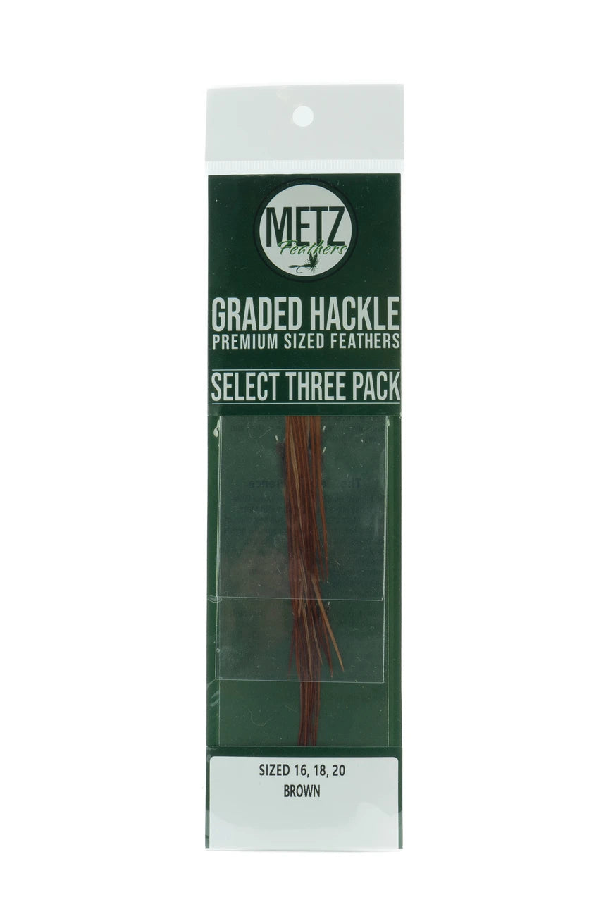 Metz Hackle Select 3 pack