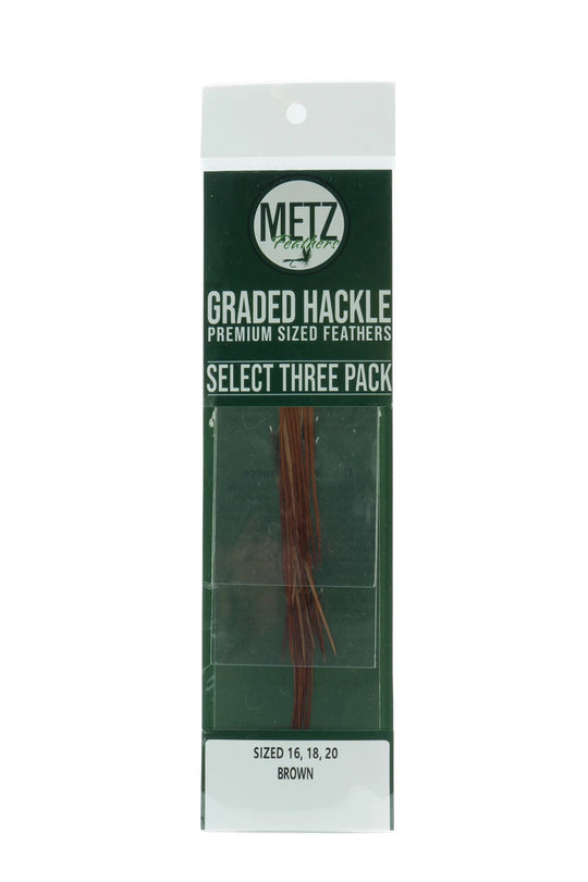 Metz Hackle Select 3 pack