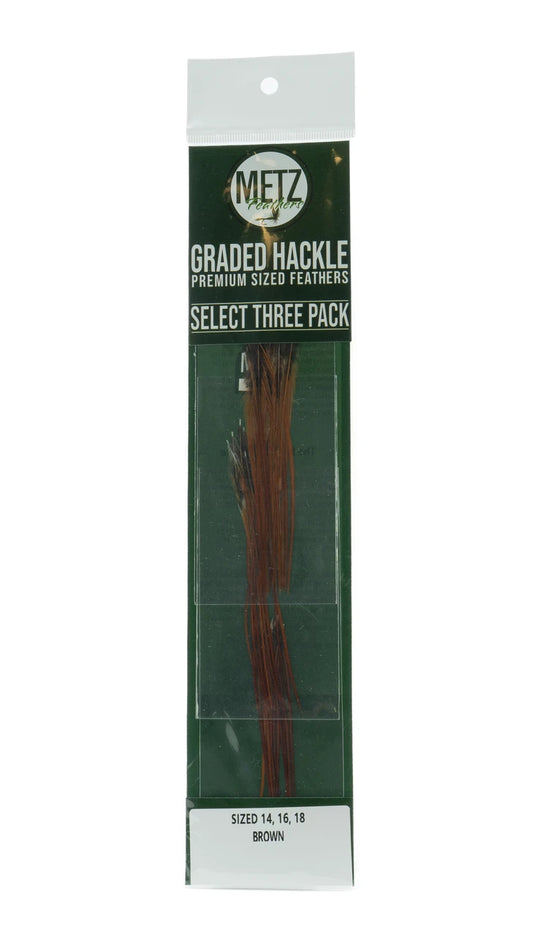 Metz Hackle Select 3 pack