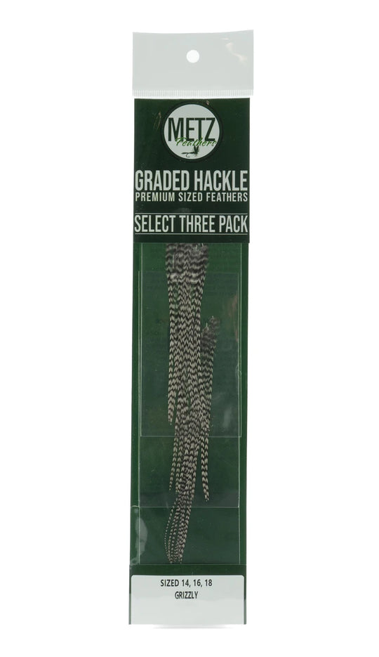 Metz Hackle Select 3 pack