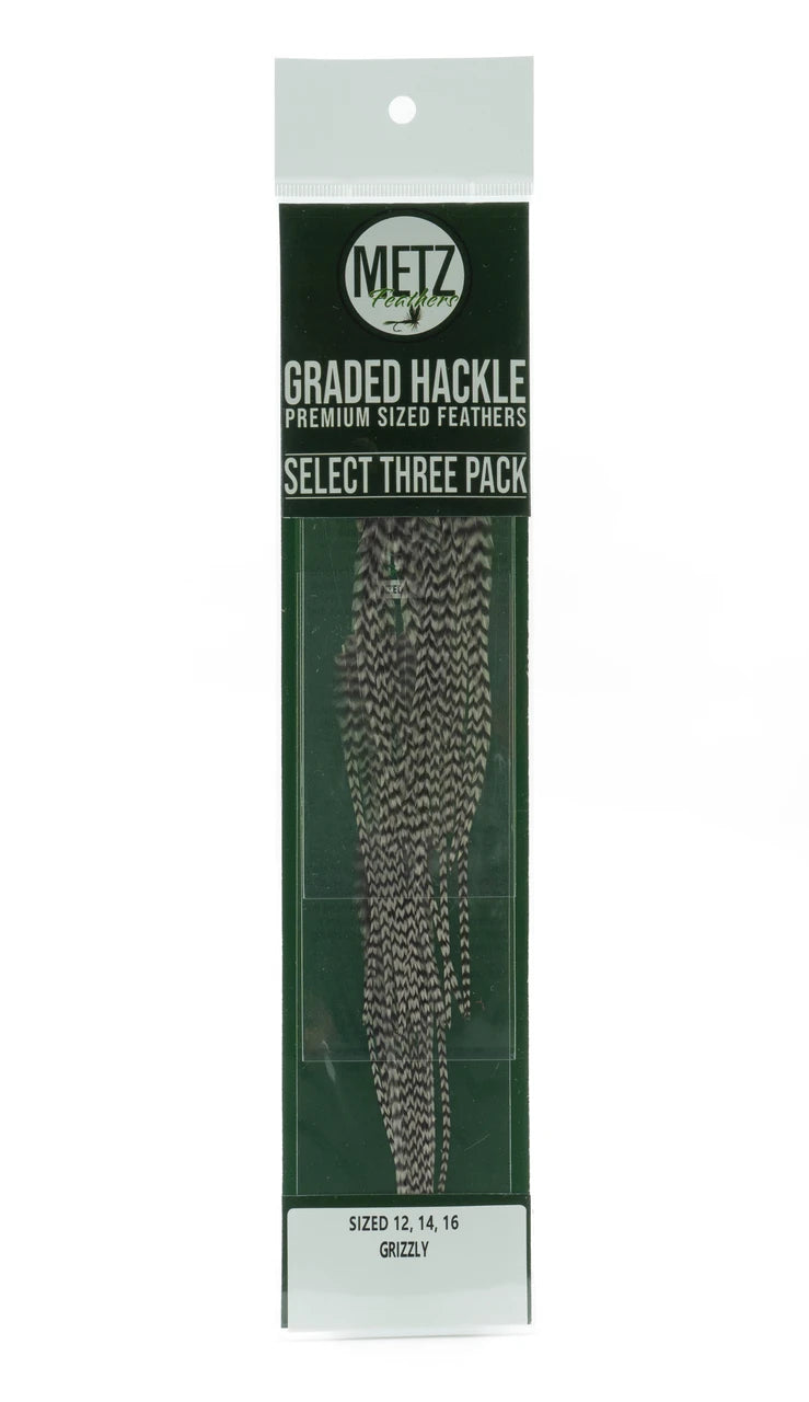 Metz Hackle Select 3 pack