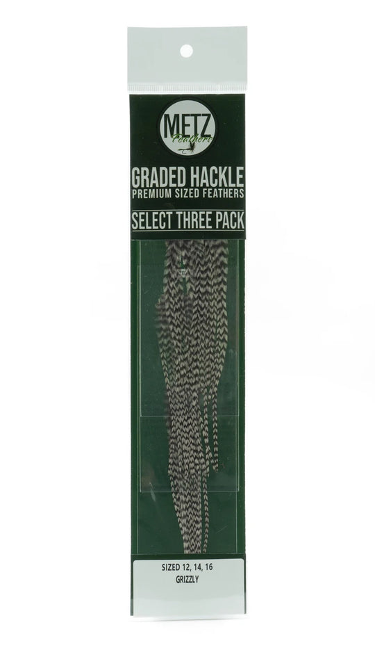 Metz Hackle Select 3 pack