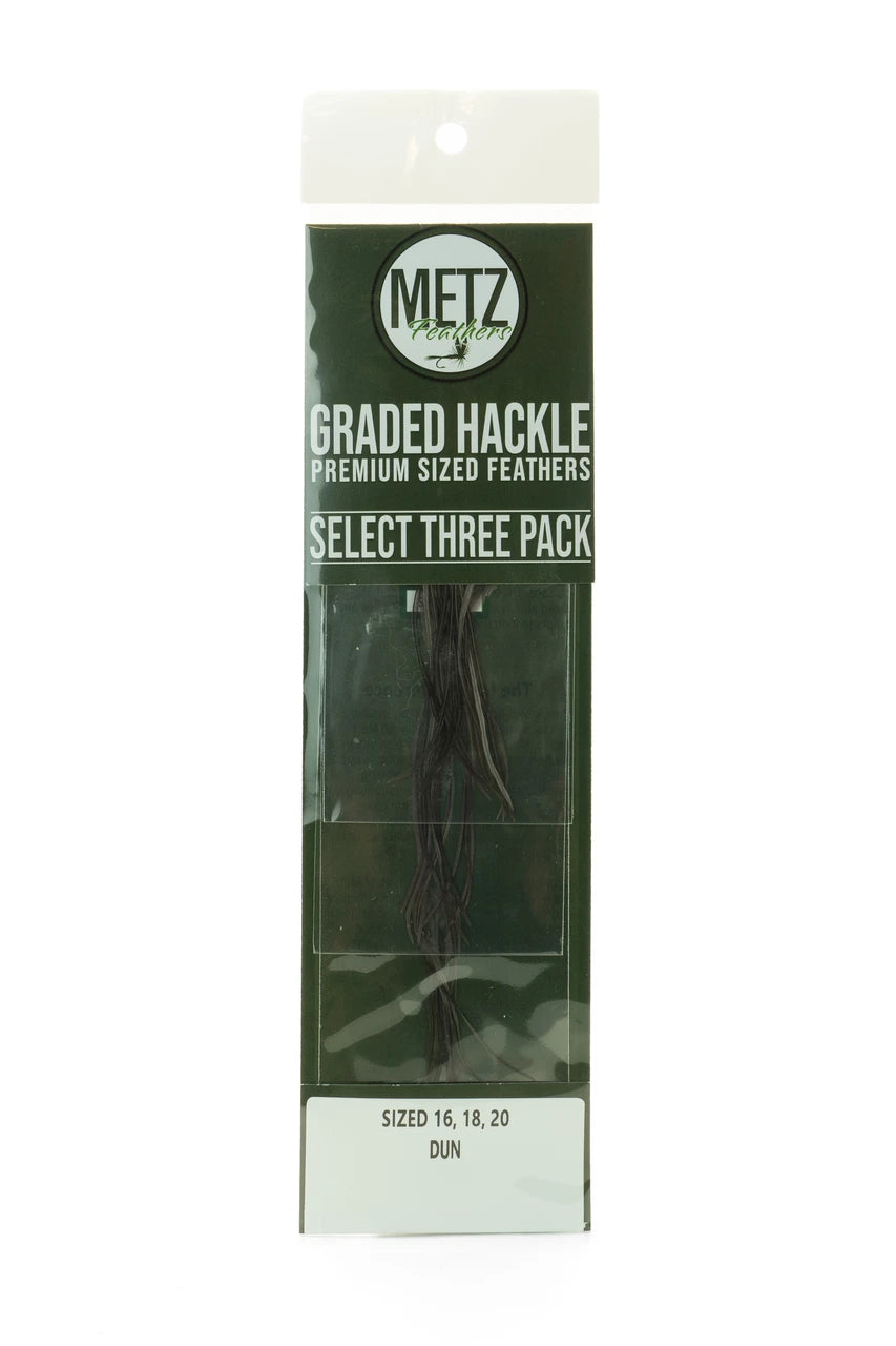 Metz Hackle Select 3 pack