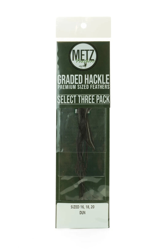 Metz Hackle Select 3 pack