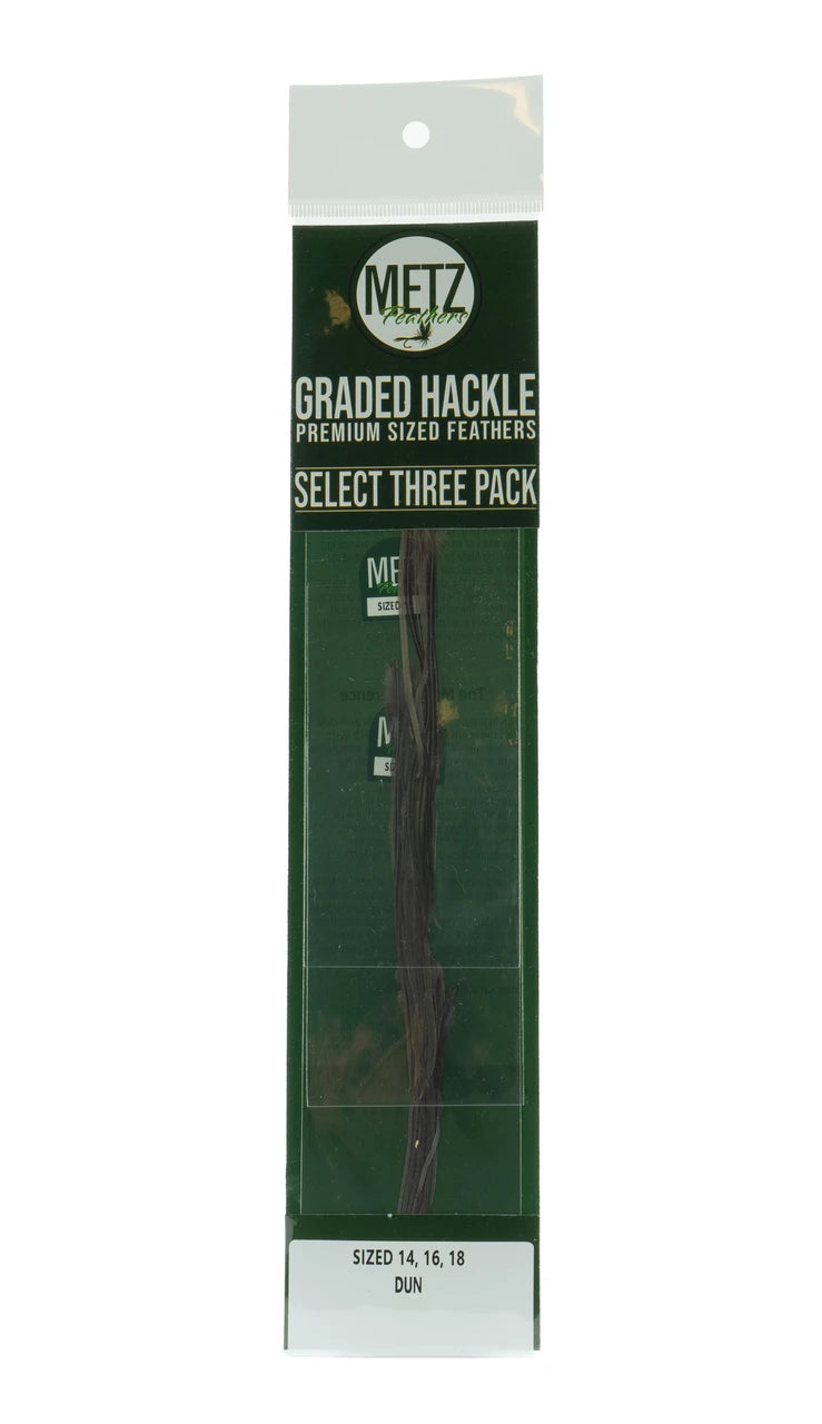 Metz Hackle Select 3 pack