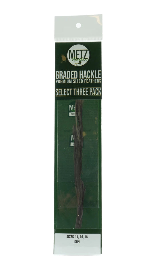 Metz Hackle Select 3 pack