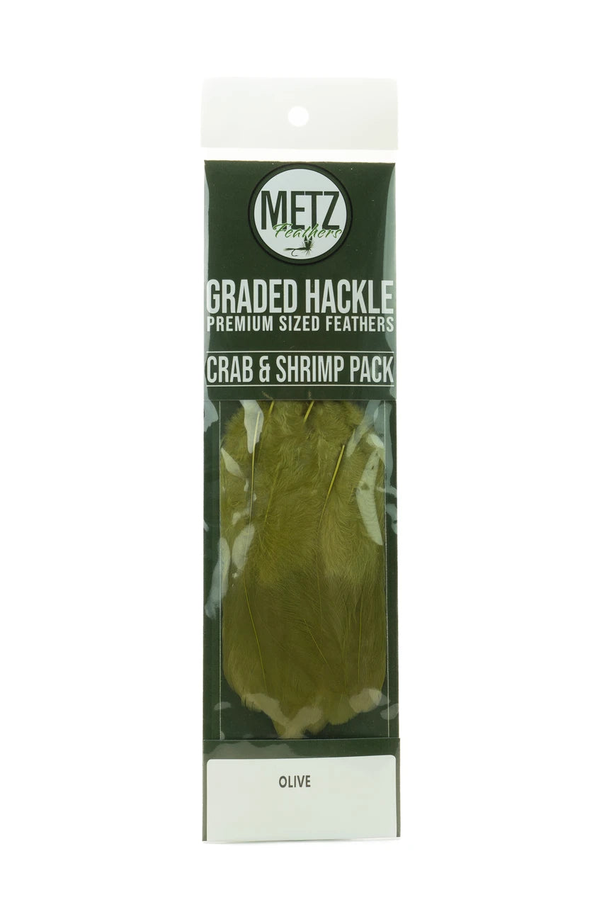 Metz Hackle Crab / Shrimp Pack
