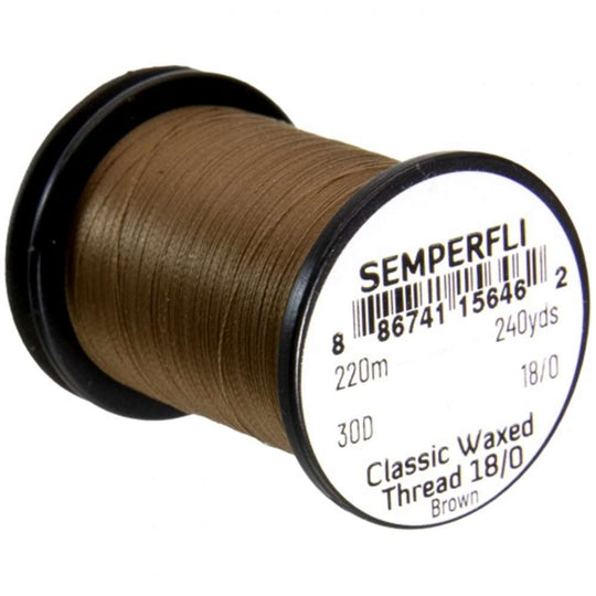 Semperfli Classic Waxed Threads 18/0 30D